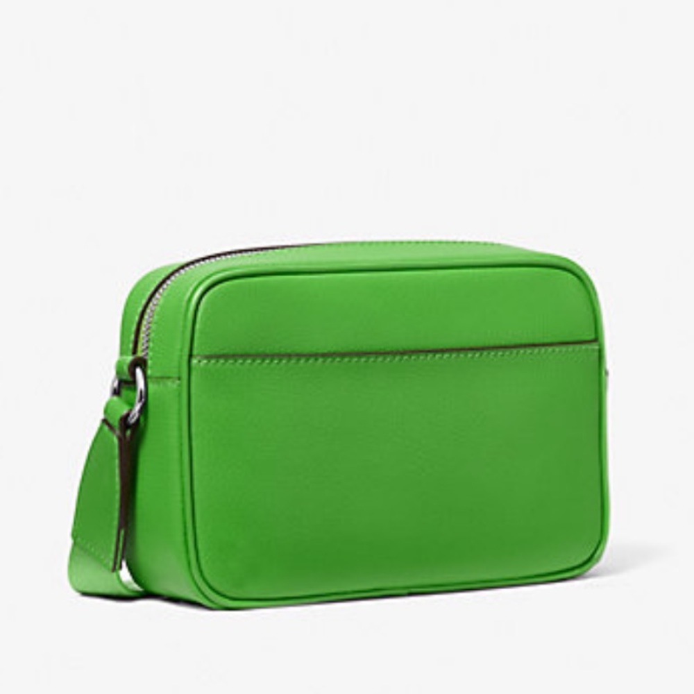 Michael Kors Jet Set Leather Medium Crossbody Bag with Case for Apple Airpods Pr - Picture 3 of 16